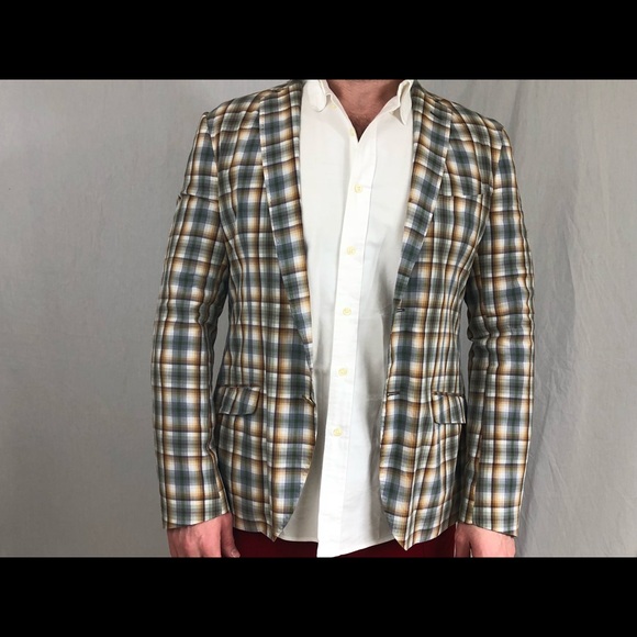 Plaid/checkered Men's Etro Milano blazer